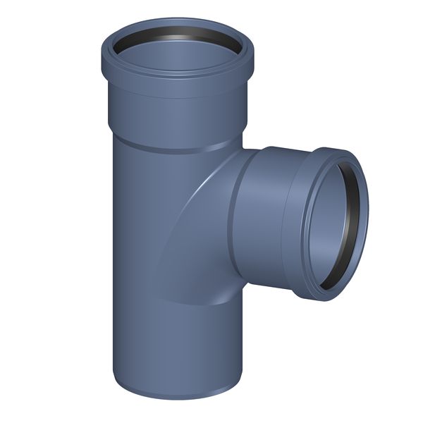 POLOPLAST P2248 POLO-KAL NG Тройник PKEA DN/OD 90/90*, 87,5°, синий
