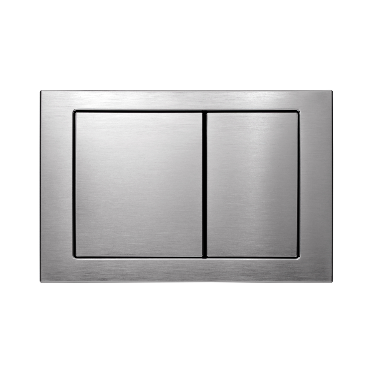 KK-POL 350/PWS/054-00-00 M05 Пластиковая панель смыва для инсталляции, цвет нержавеющая сталь