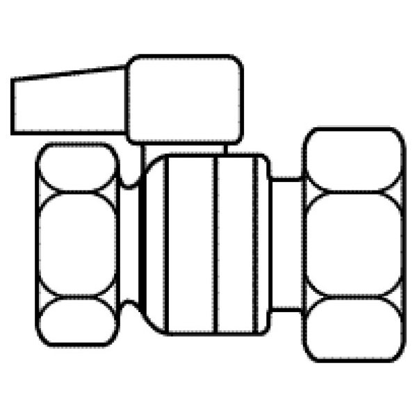 РЕХАУ 12478201001 RAUTHERM S Комплект двух шаровых кранов 1 1/4" для пром. коллектора,