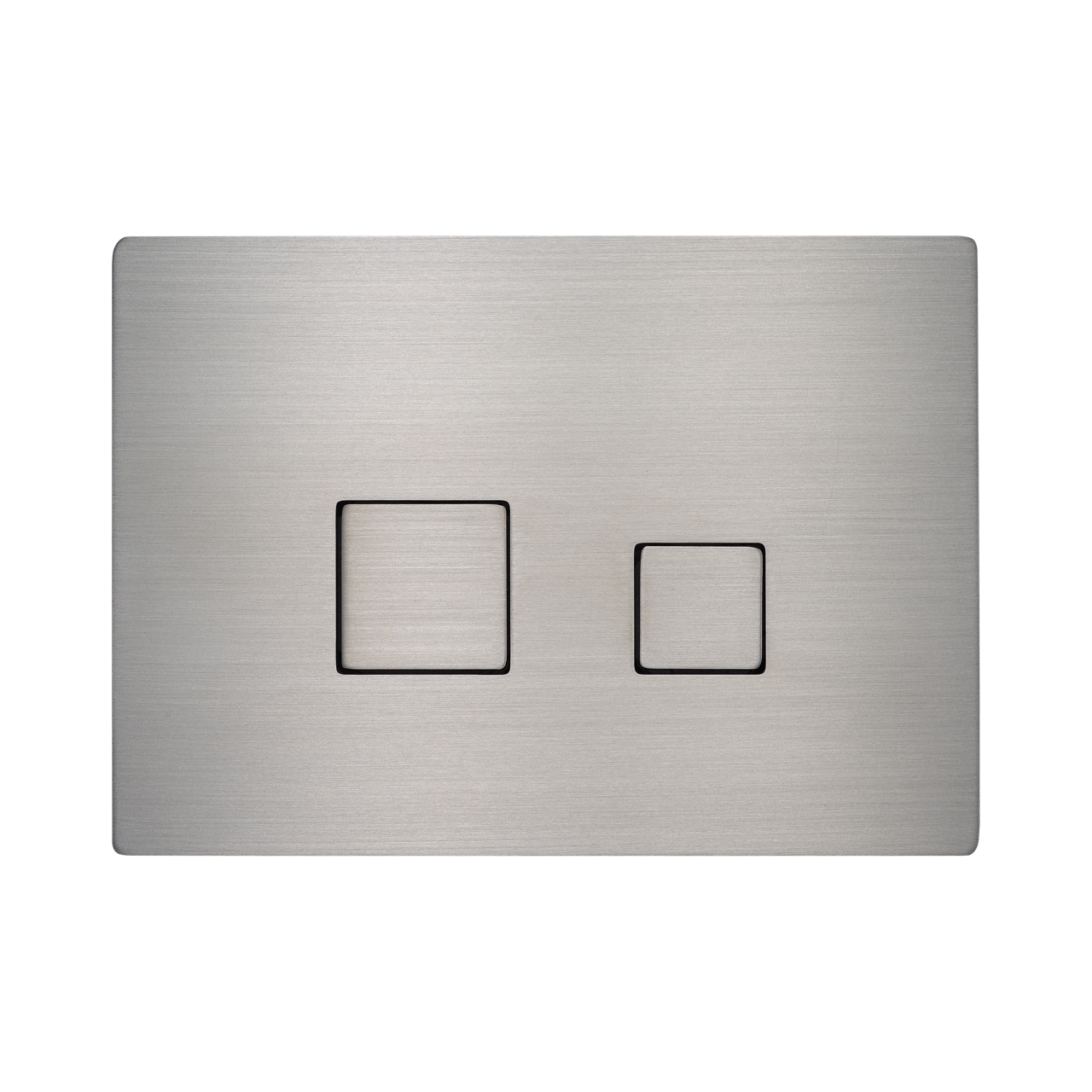 KK-POL 350/AFC/021-00-00 AQUAFIORI CUBUS Металлическая панель смыва для инсталляции, PVD, цвет нержавеющая сталь, AF