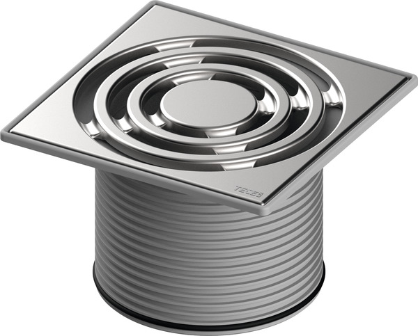 TECE 3660004 TECEdrainpoint S Декоративная решетка, 150 мм, в стальной рамке, с монтажным элементом