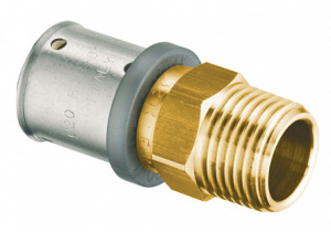 Пресс-переходник НР 3/4" х 20*2 лат.(аналог 59002002)