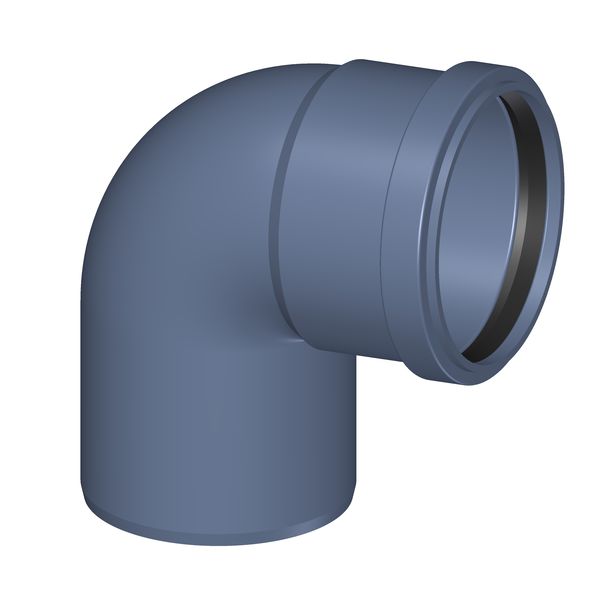 POLOPLAST P2174 POLO-KAL NG Отвод PKB DN90, 87,5°, синий