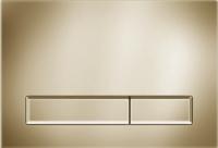 KK-POL SPP/036/BG/K M08 Пластиковая панель смыва для инсталляции, цвет золото брашированное