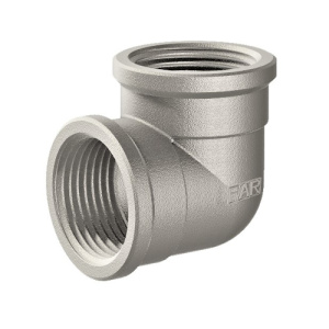 Угольник 1/2", ВР-ВР, хромированный FAR