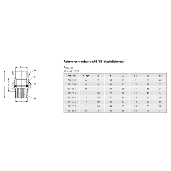 VIEGA 271336 Фитинг резьбовой соединительный элемент резьбовой , 11/2" x 11/2" наружная/внутренняя, бронза