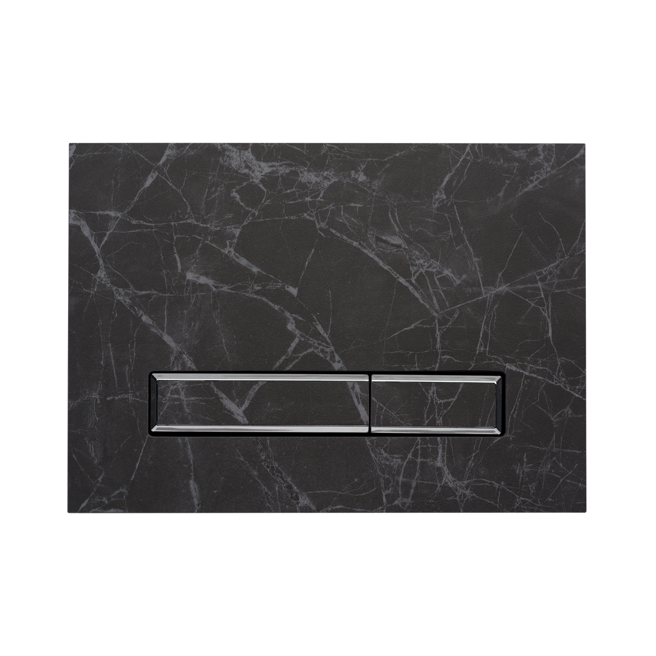KK-POL 350/PPK/410-00-03 VITRUM GRANDE V1 Кварцевая панель смыва для инсталляции, цвет Nero Greco