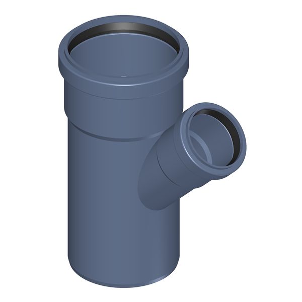 POLOPLAST P2210 POLO-KAL NG Тройник PKEA DN/OD 90/50, 45°, синий