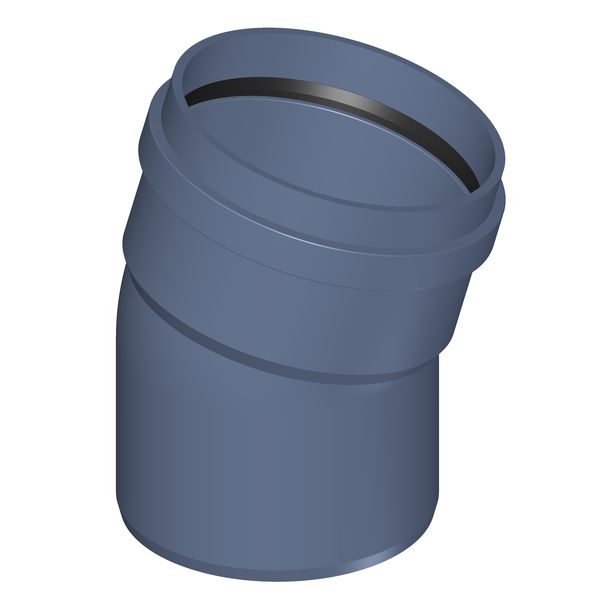 POLOPLAST P2960 POLO-KAL NG Отвод PKB DN200, 15°, синий