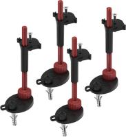 TECE 3690007 TECEdrainpoint S Комплект опор со звукоизолирующими прокладками для сифонов