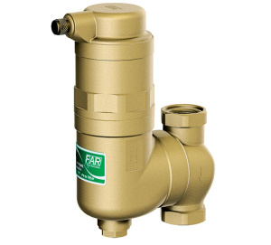 Деаэратор компактный, с поворотным соеденинем, 3/4", ВР-ВР FAR