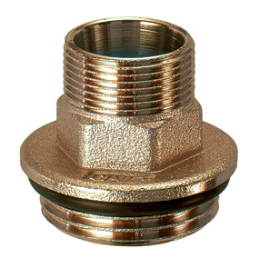 FAR FC 4299 34  Латунный переходник (НР),  M24x19 - 3/4" (c EPDM)