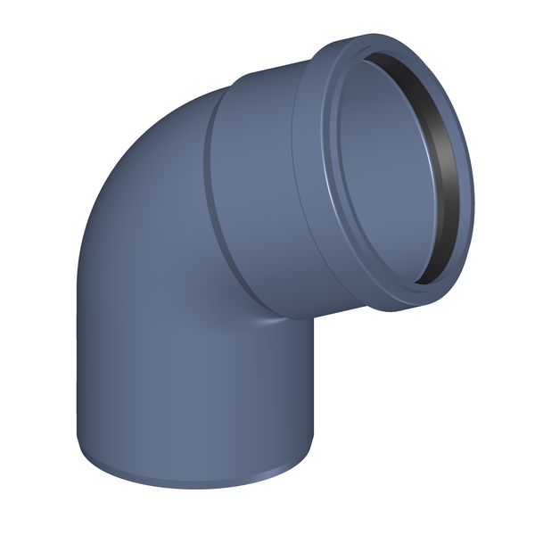 POLOPLAST P2173 POLO-KAL NG Отвод PKB DN90, 67,5°, синий