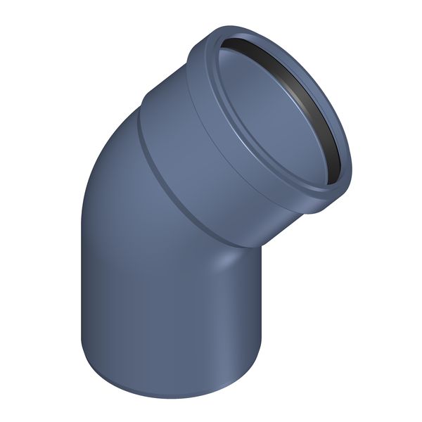 POLOPLAST P2142 POLO-KAL NG Отвод PKB DN110, 45°, синий