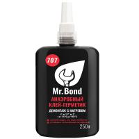 Mr.Bond MB4070700250 707 Клей-герметик анаэробный, демонтаж с нагревом, 250г