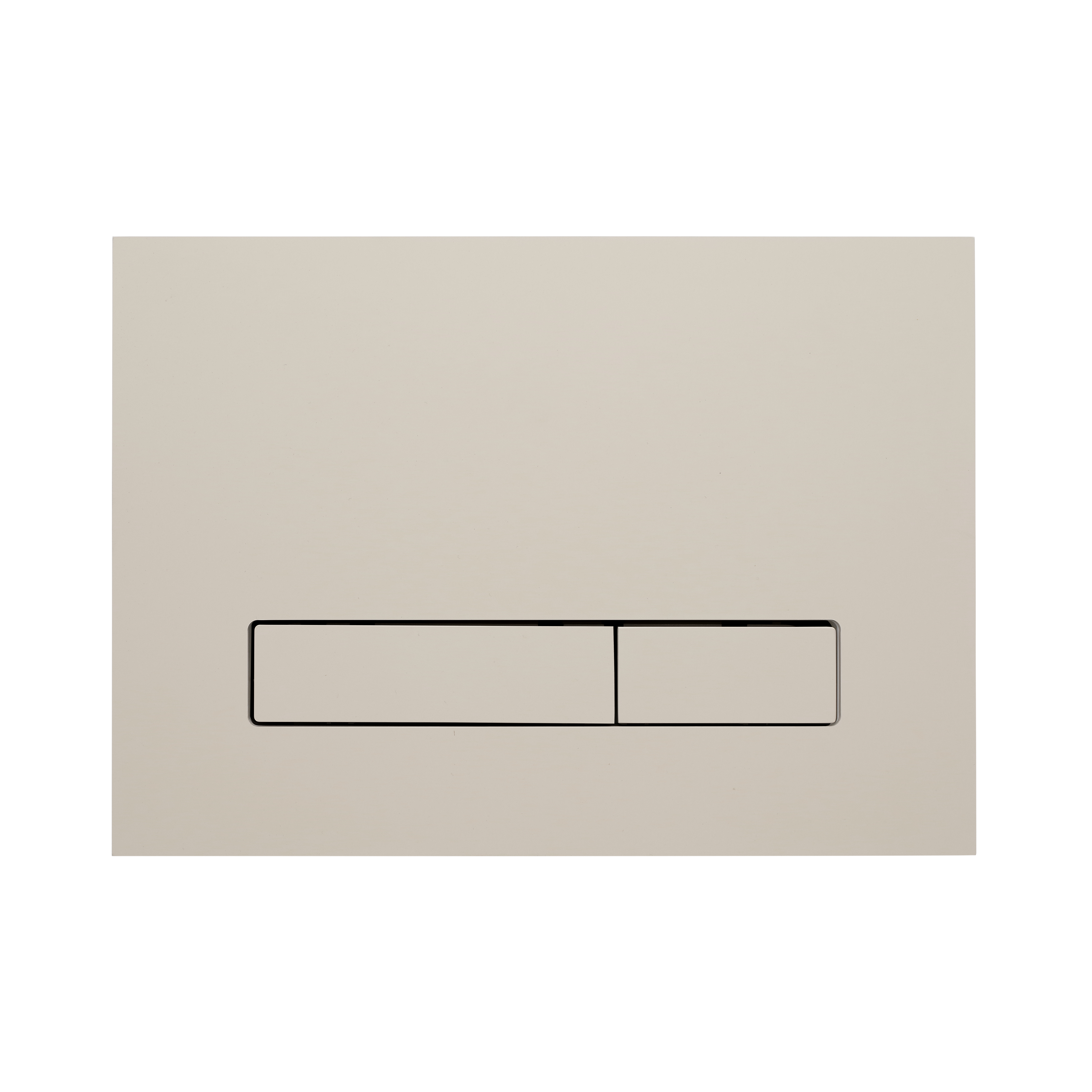 KK-POL 350/PPX/006-00-00 MITIS GRANDE Пластиковая панель смыва для инсталляции с покрытием FENIX-NTM, цвет бежевый матовый