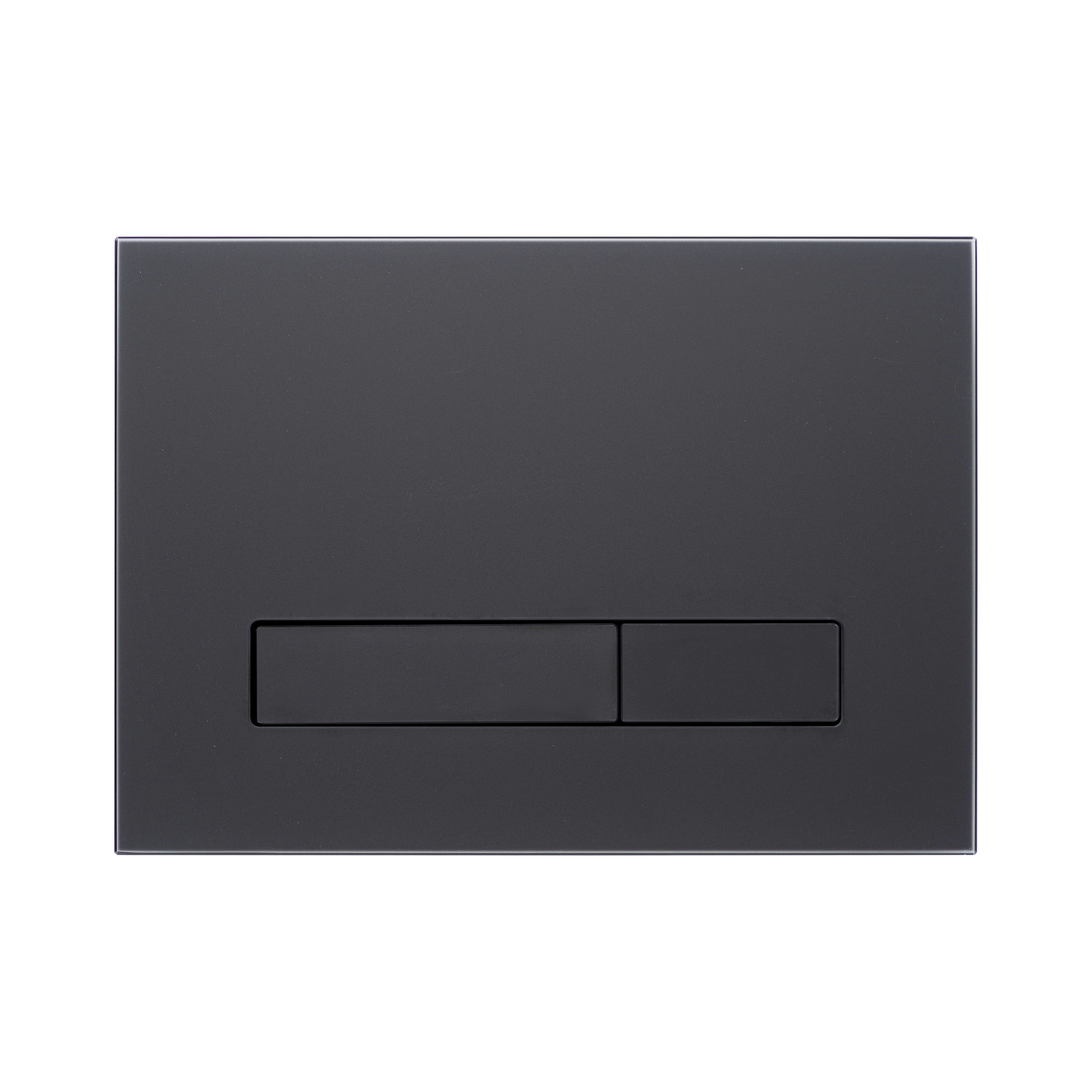 KK-POL 350/PPC/145-00-00 M16 Стеклянная панель смыва для инсталляции, цвет черный матовый