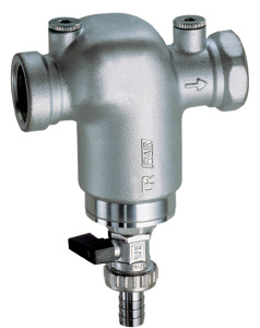 FAR FA 3940 114  Фильтр 1 1/4" ВР-ВР, 300 мкм, без манометра, Tmax: 95 °С, 25 бар, хромированный