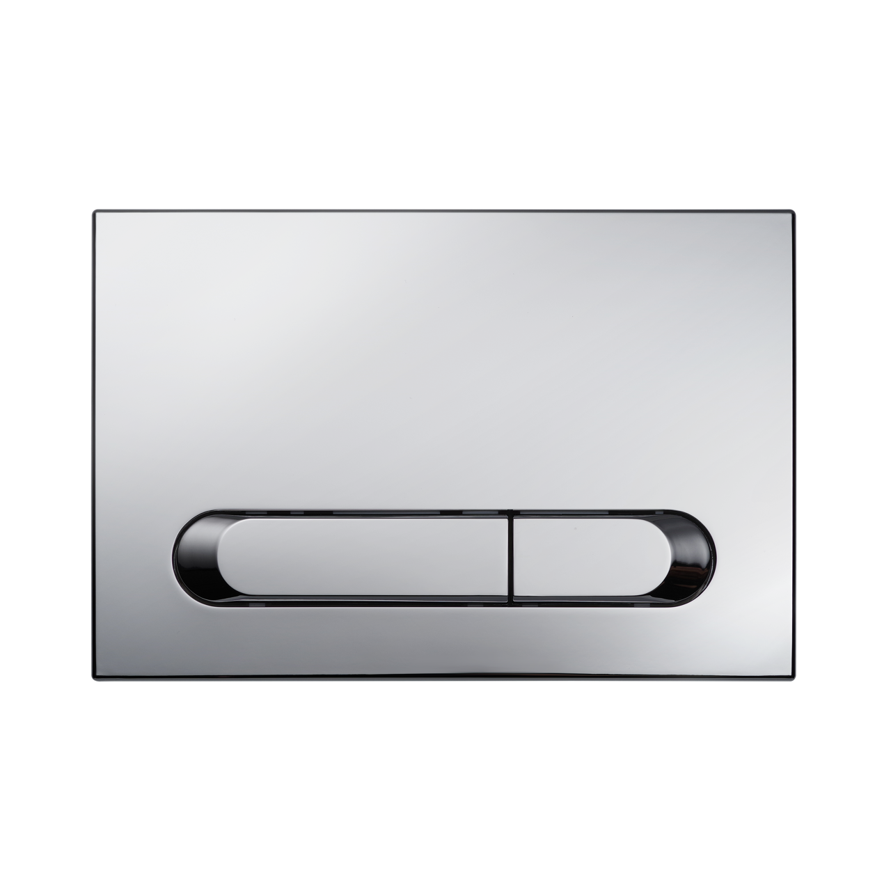 KK-POL 350/PPG/060-00-00 M09 Пластиковая панель смыва для инсталляции, цвет хром глянец