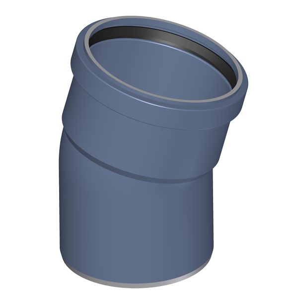 POLOPLAST P2140 POLO-KAL NG Отвод PKB DN110, 15°, синий