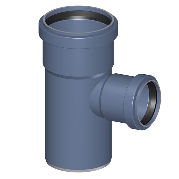 POLOPLAST P2220 POLO-KAL NG Тройник PKEA DN/OD 75/50, 87,5°, синий