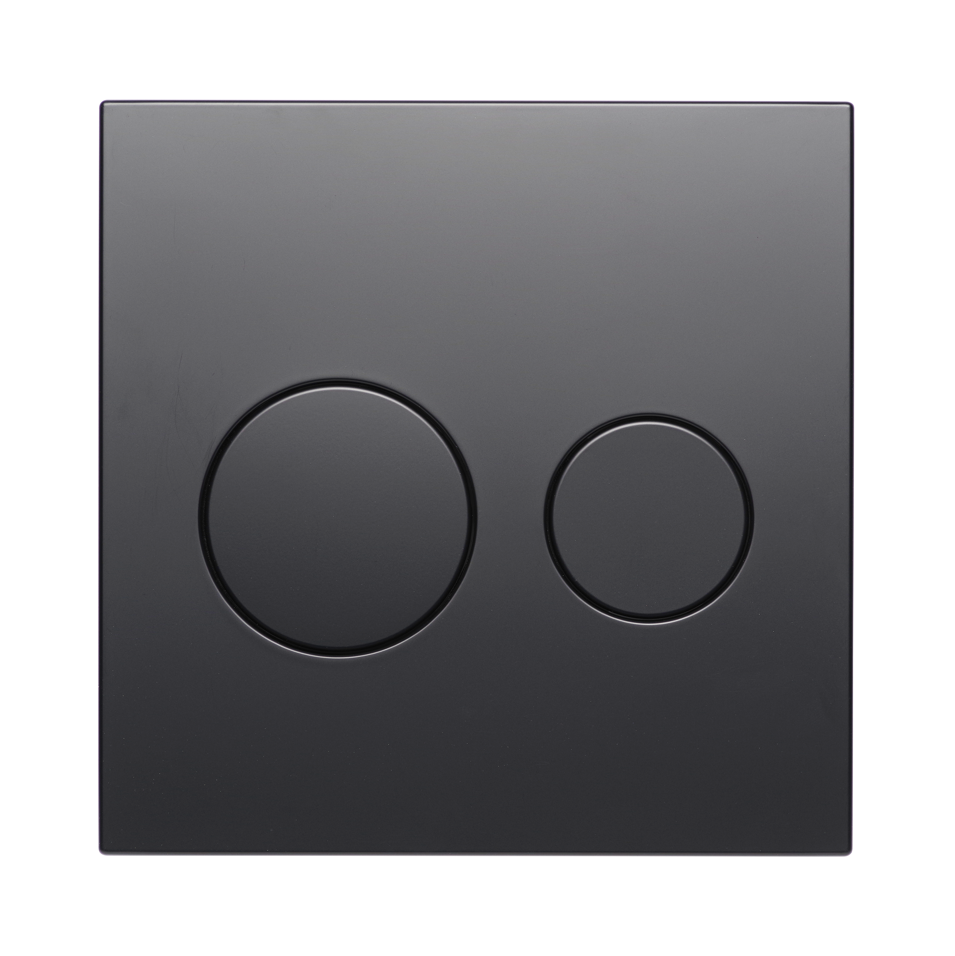 KK-POL 350/PPC/072-00-00 UNI Пластиковая панель смыва для инсталляции, цвет черный матовый