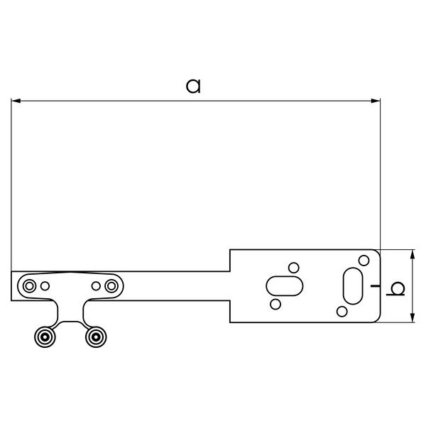 РЕХАУ 11055371008 RAUTITAN Кронштейн UA для скрытого монтажа, оцинкованная сталь