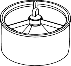 TECE 660015 TECEdrainline Стакан с мембраной для сифона «низкий»