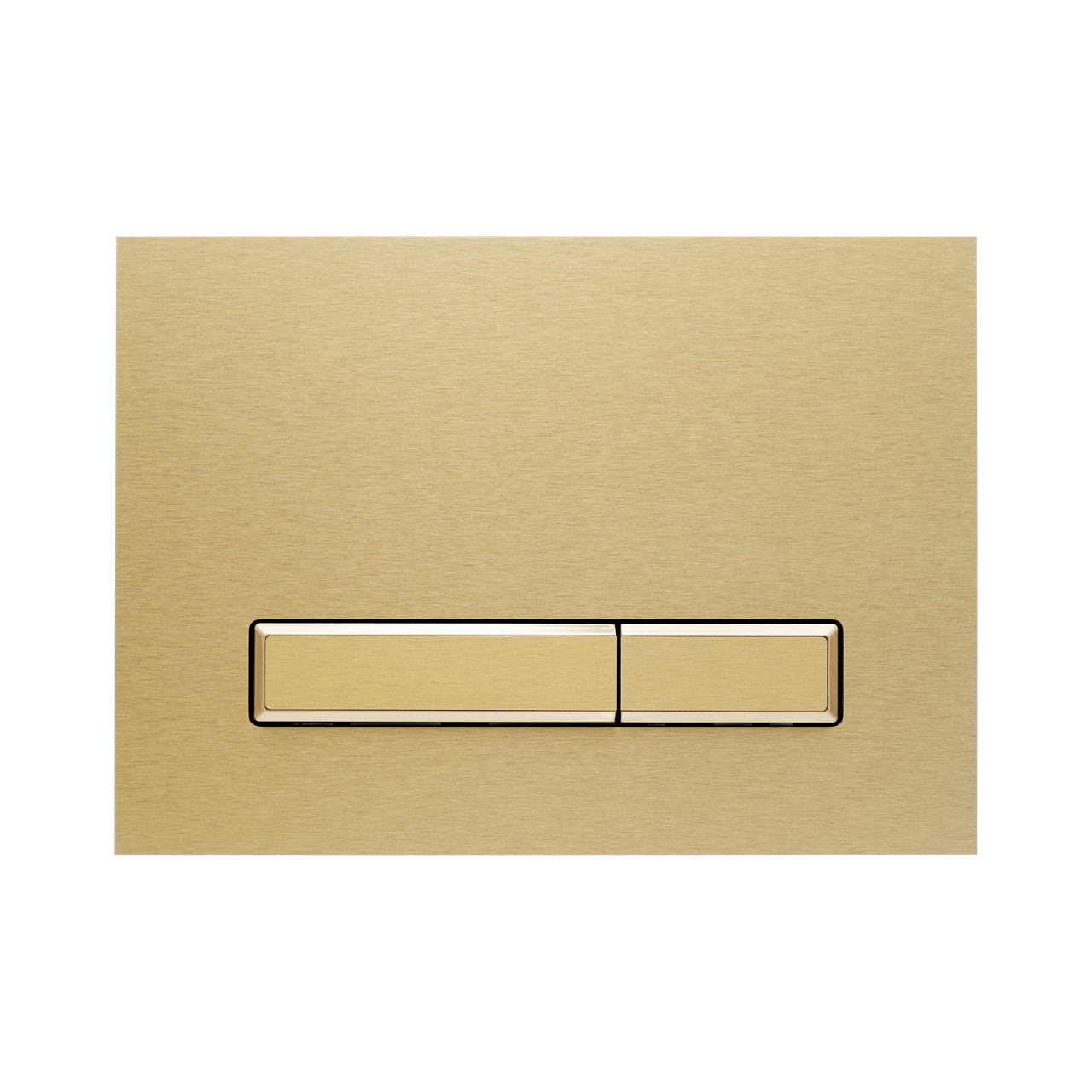 KK-POL 350/AFD/022-00-00 AQUAFIORI DIAMOND Металлическая панель смыва для инсталляции, PVD, цвет золото матовое, AF