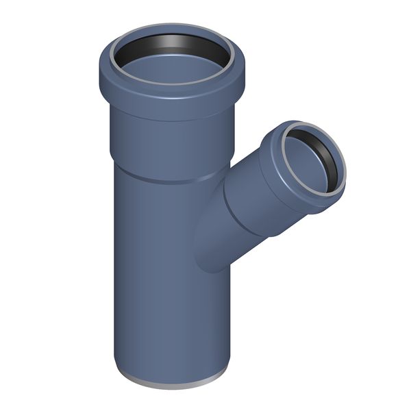 POLOPLAST P2209 POLO-KAL NG Тройник PKEA DN/OD 50/32, 45°, синий