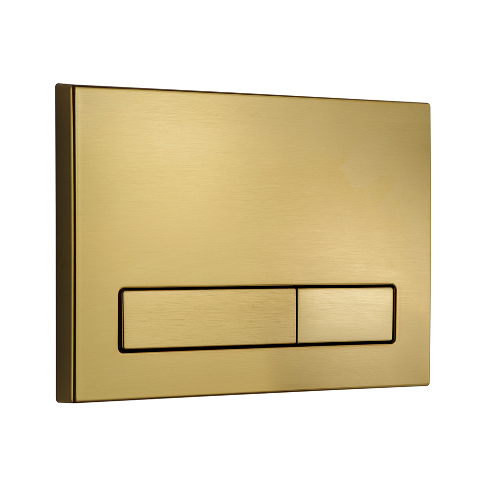 KK-POL 350/PPZ/051-00-00 M16 Пластиковая панель смыва для инсталляции, цвет золото матовое