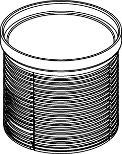 TECE 3660006 TECEdrainpoint S Удлинитель, без фланца