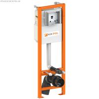 KK-POL 350/ZPW/370-00-00(ZSP/M370/0/K) UNI Инсталляция для подвесного унитаза, 1120*370*155 мм