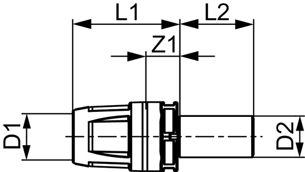 TECE 8730100 TECElogo Адаптер на пресс-соединение 16 х 15
