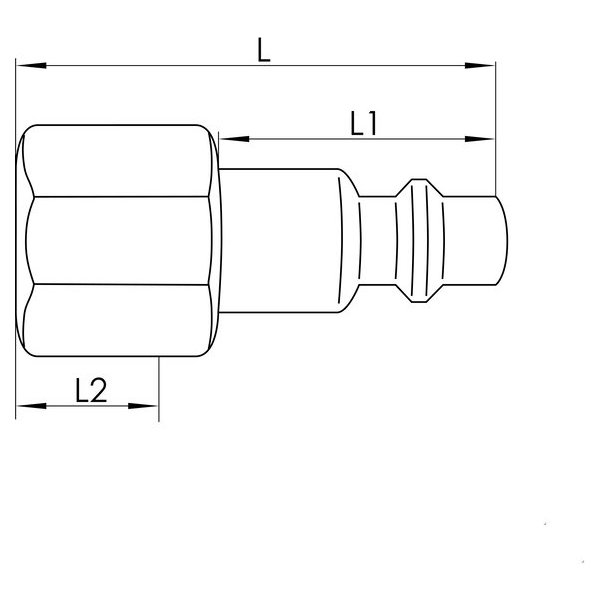 РЕХАУ 12468891001 RAUTHERM S Нипельный разъем для сжатого воздуха 17, латунь