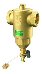 Сепаратор шлама (дешламатор) 3/4", со сливным краном, отверстие 1/2" FAR