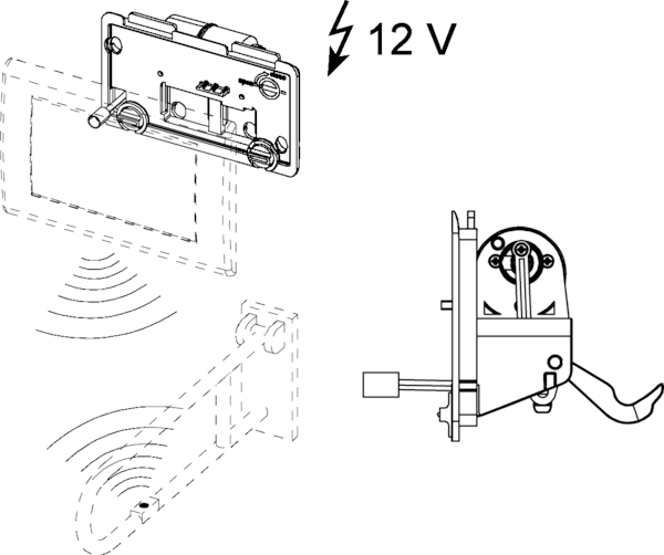 Механизм  TECEplanus для поручней