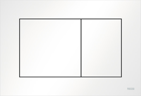 TCP CONNECT 2251100 Комплект инсталляции TECEbase 2.0: панель смыва TECEnow цвет белый глянцевый, крепление и шумоизоляция, с подвесным унитазом FLOW50 (TORNADO 3.0), сиденье с крышкой Soft close