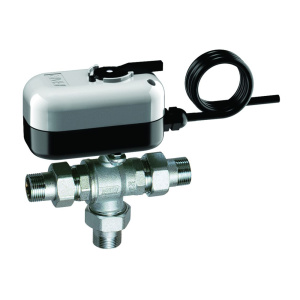 Кран шаровой 3-х ход., 1'1/4' , сервопривод арт.3007 8сек.