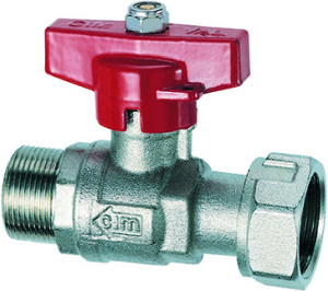 Кран шаровой для счетчика 3/4" -М24х19