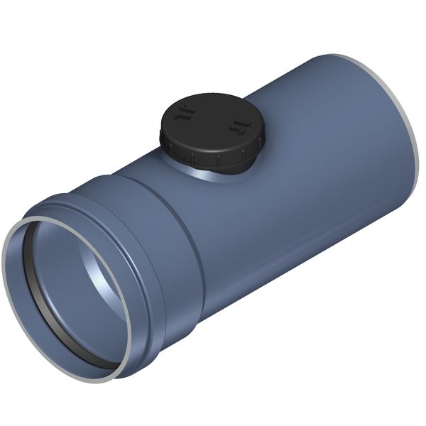 POLOPLAST P2992 POLO-KAL NG Ревизия PKRE DN200, длина 358 мм, с предустановленными уплотнительными кольцами, синий