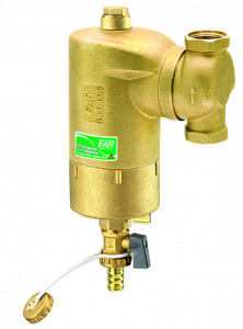 Сепаратор шлама (дешламатор) вертикальный, 1", ВР-ВР, с магнитом FAR