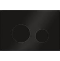 KK-POL 350/PPC/005-00-00(SPP/145/0/K) M11 Пластиковая панель смыва для инсталляции, цвет черный матовый