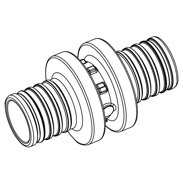 РЕХАУ 11600121001 RAUTITAN PX Муфта соединительная равнопроходная 20, PPSU