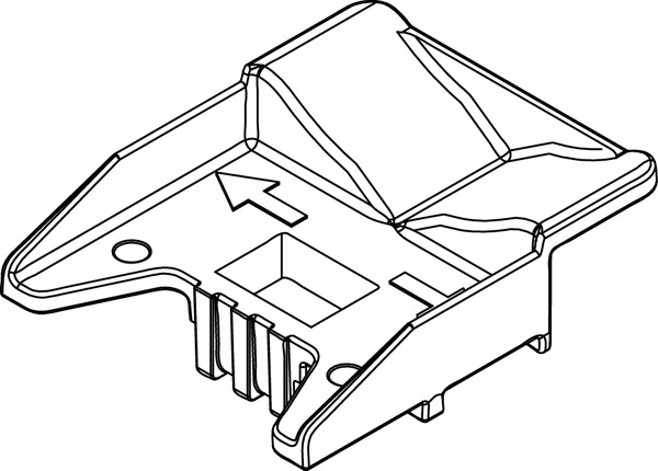 TECE 9820472 TECEbase Держатель сливного клапана