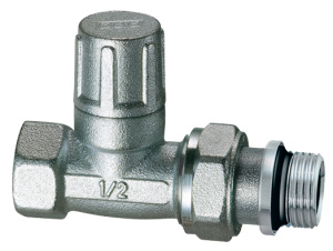 Вентиль запорный прямой, 1/2", EPDM FAR