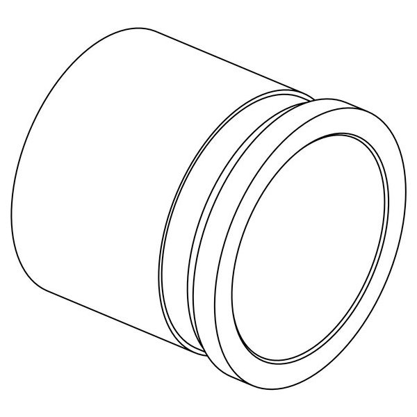 РЕХАУ 12460341001 RAUTHERM S Надвижная гильза 14 x1,5, оцинкованная латунь