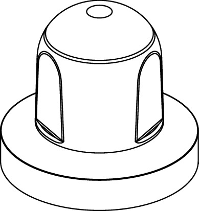 TECE 8780000 TECEflex Рукоятка для шарового крана скрытого монтажа