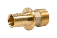 РЕХАУ 11096821001 RAUTITAN MX Переходник с наружной резьбой 25-R 3/4, DZR латунь