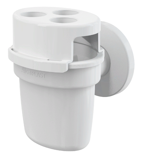 ALCAPLAST AKS5 Сифон для сбора конденсата с сухим затвором (шариком для сбрасываемого конденсата), с держателем для трубок DN32